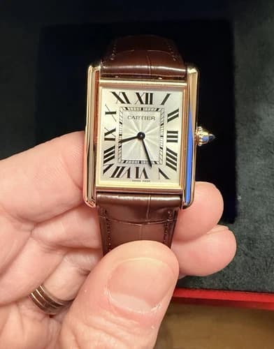 Cartier Tank Louis Cartier Large Rose Gold — WGTA0011