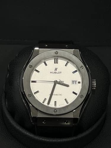 Hublot Classic Fusion Titanium Blue 45 — 511.NX.7170.LR