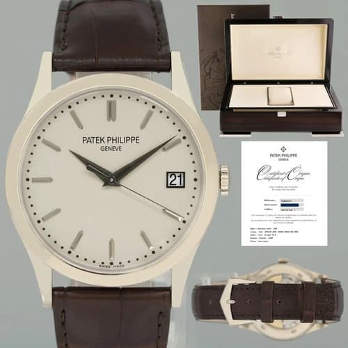 Patek Philippe Calatrava 5296 White Gold — 5296G