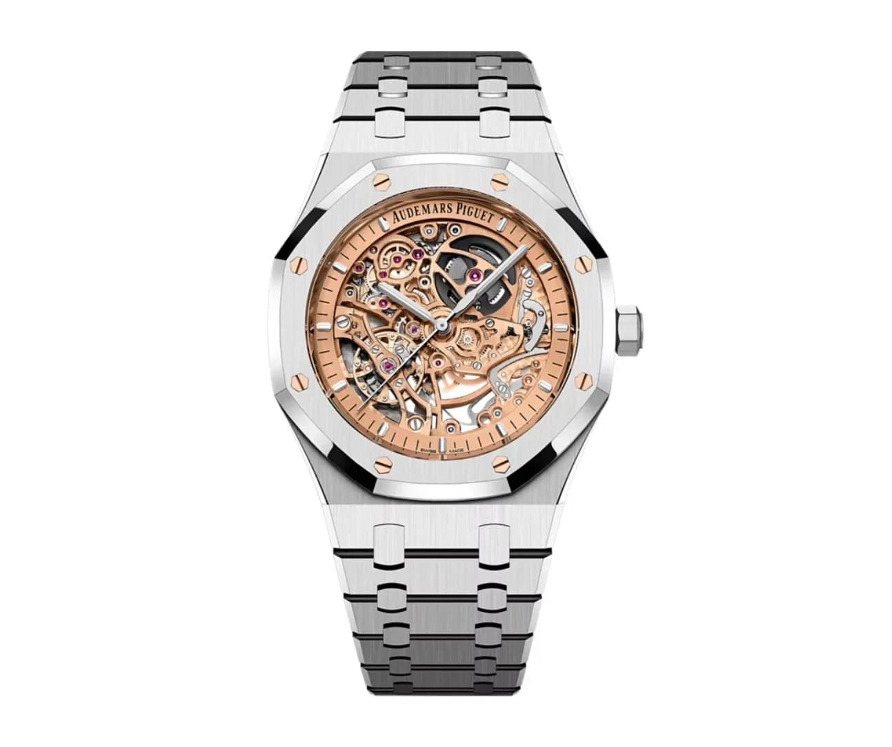 Audemars Piguet Royal Oak Double Balance Wheel Openworked 41 Black Ceramic — 15416CE