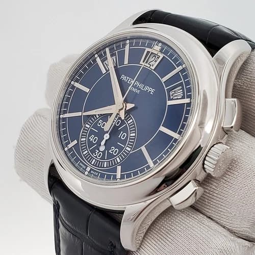 Patek Philippe Annual Calendar Flyback Chronograph Platinum — 5905P-001