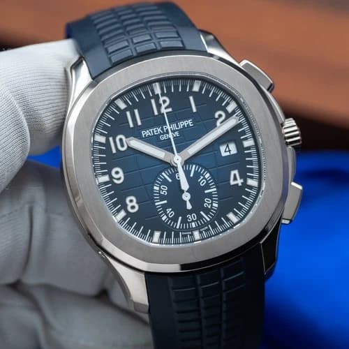 Patek Philippe Nautilus 5980 Chronograph Rose Gold Bracelet — 5980/1R-001